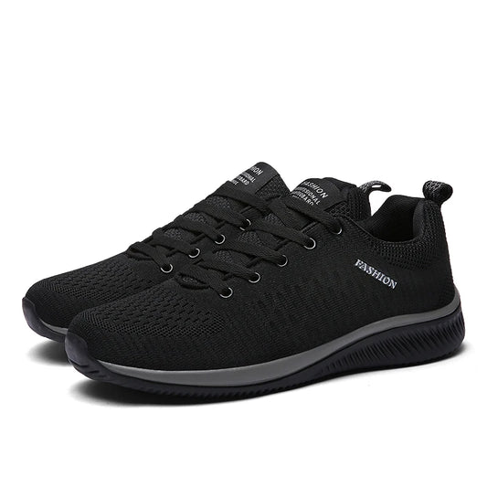 Men Running Walking Knit Shoe Casual Sneakers Breathable Sports Running Athletic Gym Lightweight Outdoor Women Shoes Size38-48